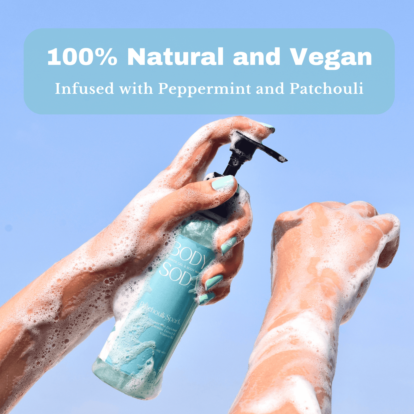 Patchouli Spark Body Wash For Cool Skin - M&U Skin and Beauty