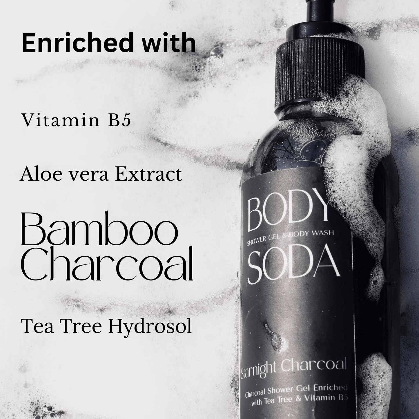 Charcoal Aloe vera body wash combo - M&U Skin and Beauty