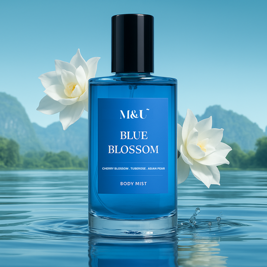 Blue Blossom Fresh Tuberose Body Mist - M&U Skin and Beauty