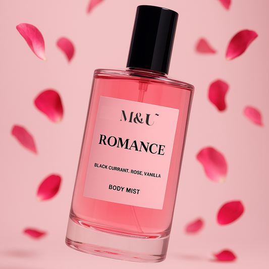 Romance Sweet Blackcurrant Rose Body Mist - M&U Skin and Beauty