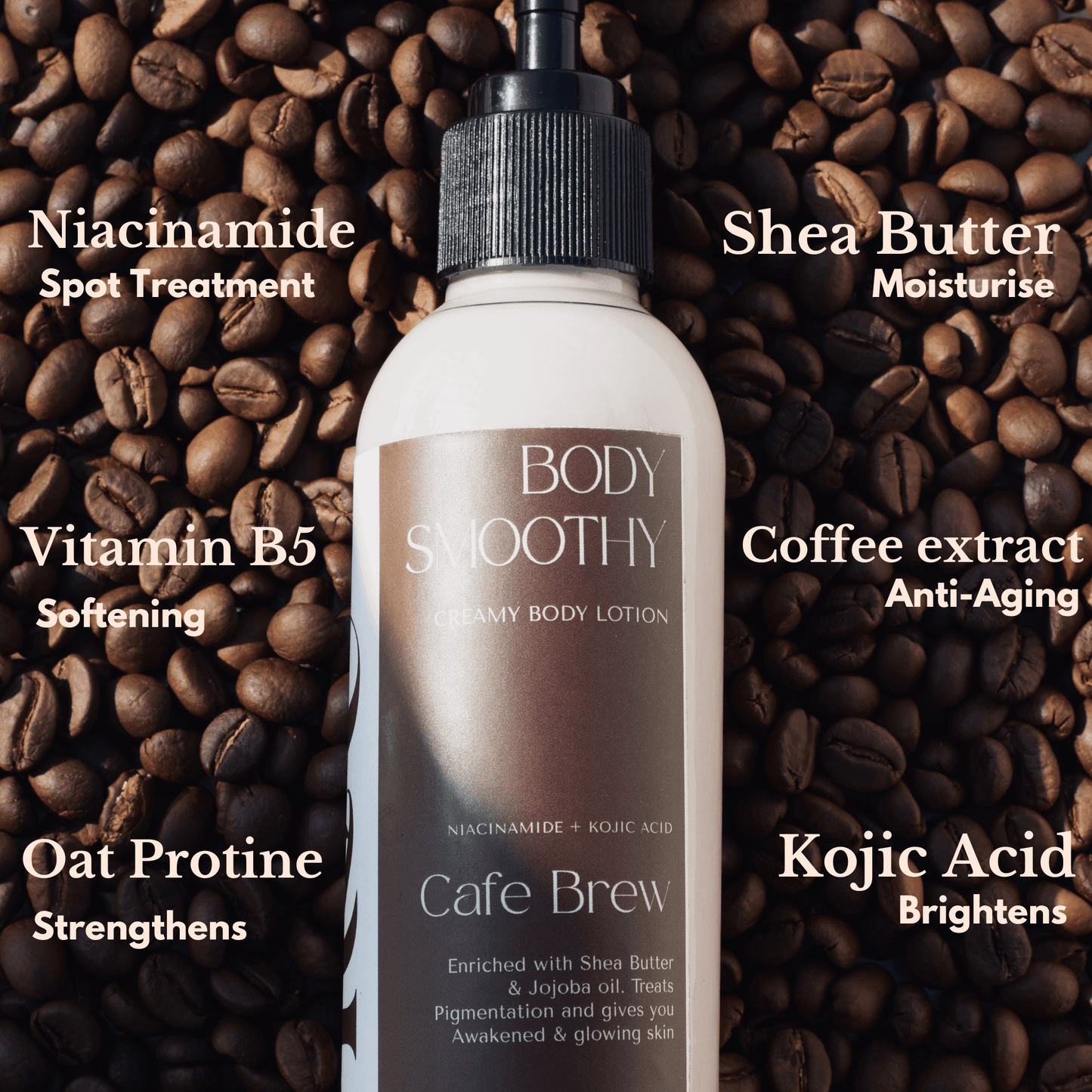 Strawberries, Lavender, & Coffee Creamy Body Lotion Trio - M&U Skin and Beauty