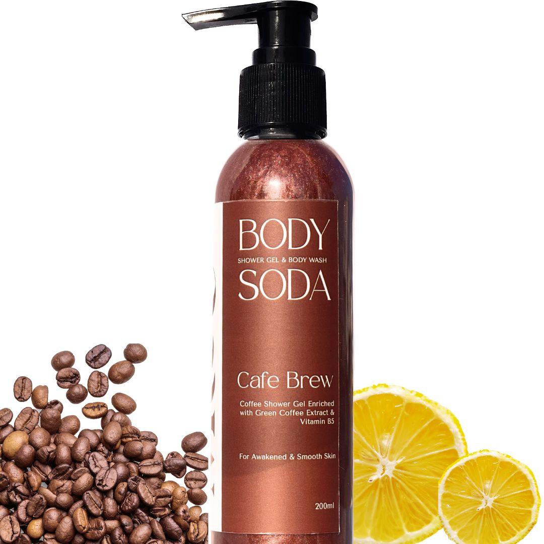 Cafe Brew Coffee Body Wash For Soft Skin - M&U Skin and Beauty