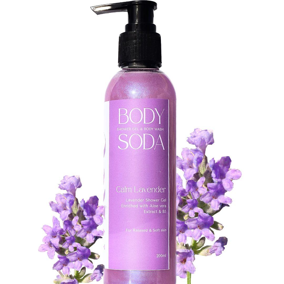 Calm Lavender Body Wash For Relaxed Skin - M&U Skin and Beauty