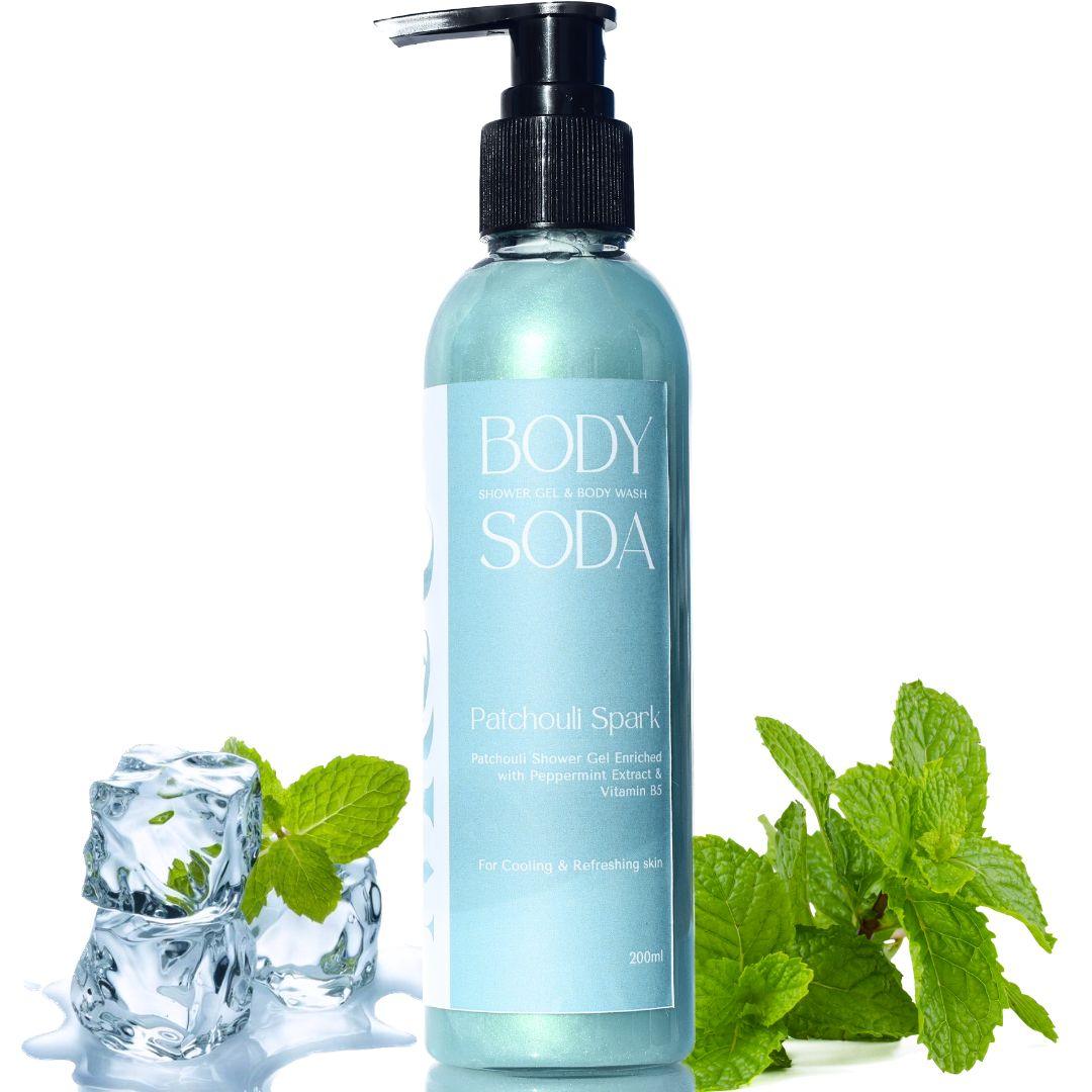 Patchouli Spark Body Wash For Cool Skin - M&U Skin and Beauty