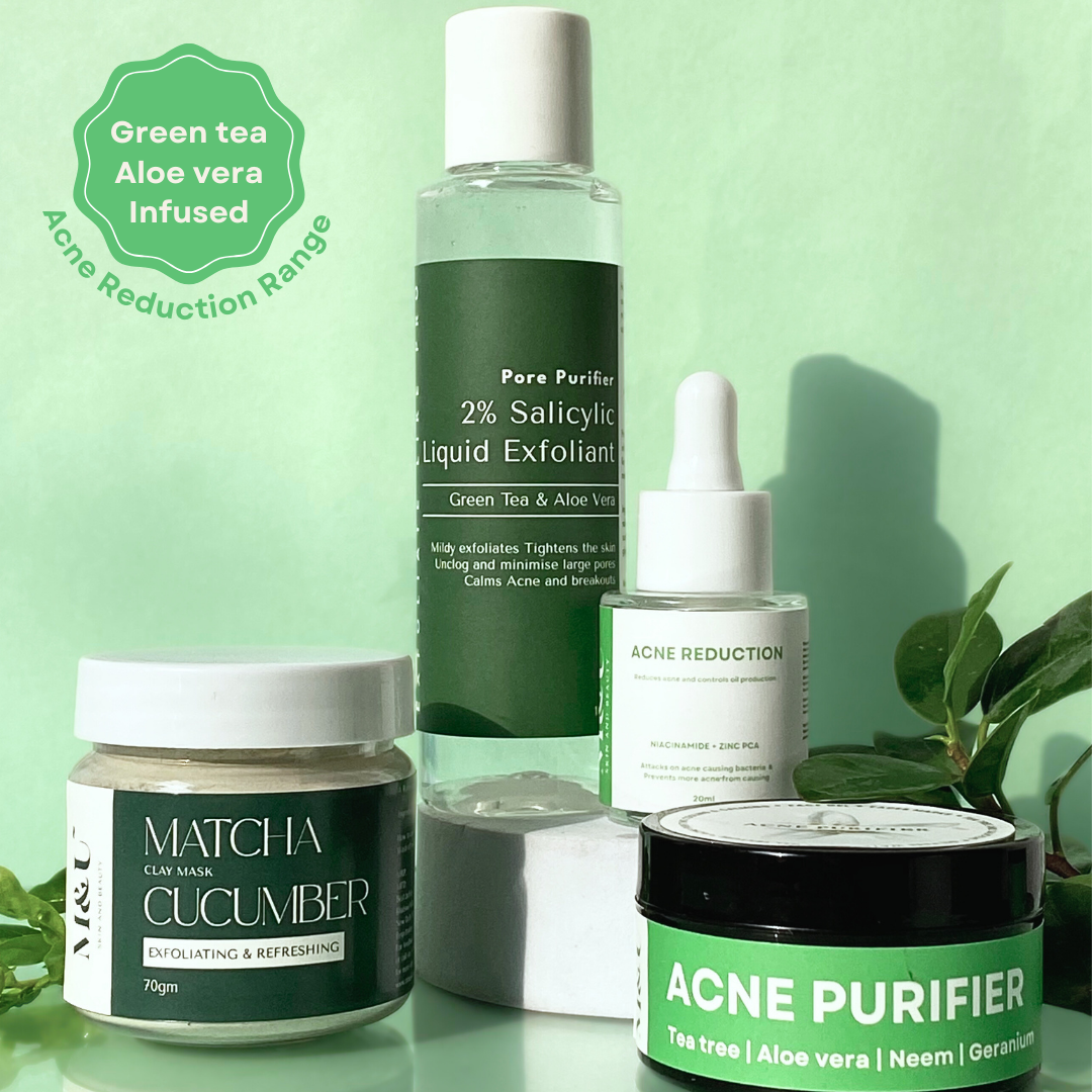 Acne Reduction Combo for Oily Skin (Pack of 4)