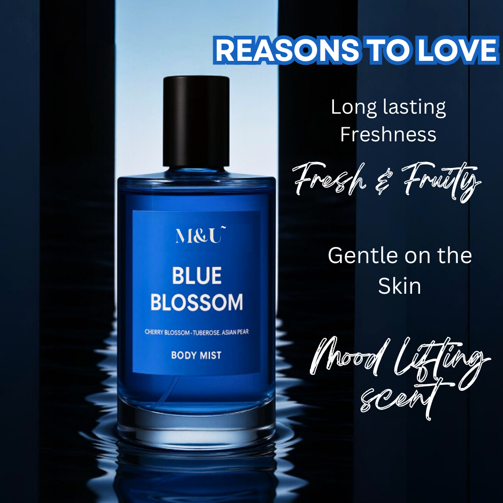 Blue Blossom Fresh Tuberose Body Mist - M&U Skin and Beauty