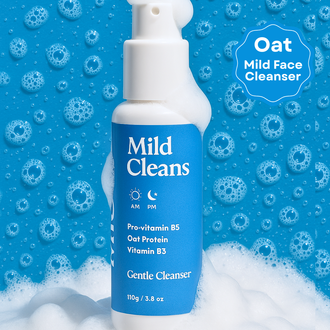 Mild Cleanse Creamy Gentle Face wash with Oat Protine