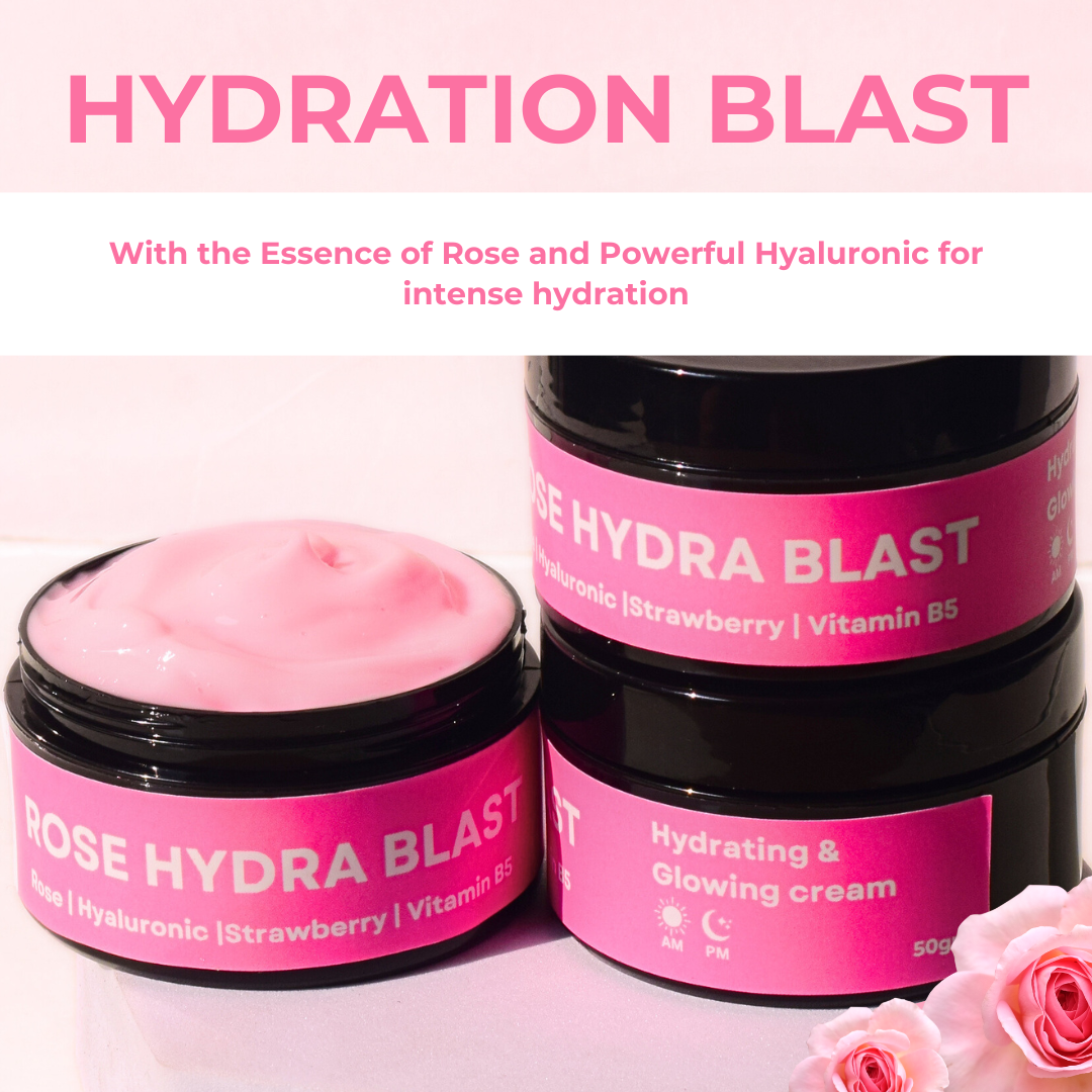 Glow Booster Makeup Prep Kit Rose & Hyaluronic Infused - M&U Skin and Beauty
