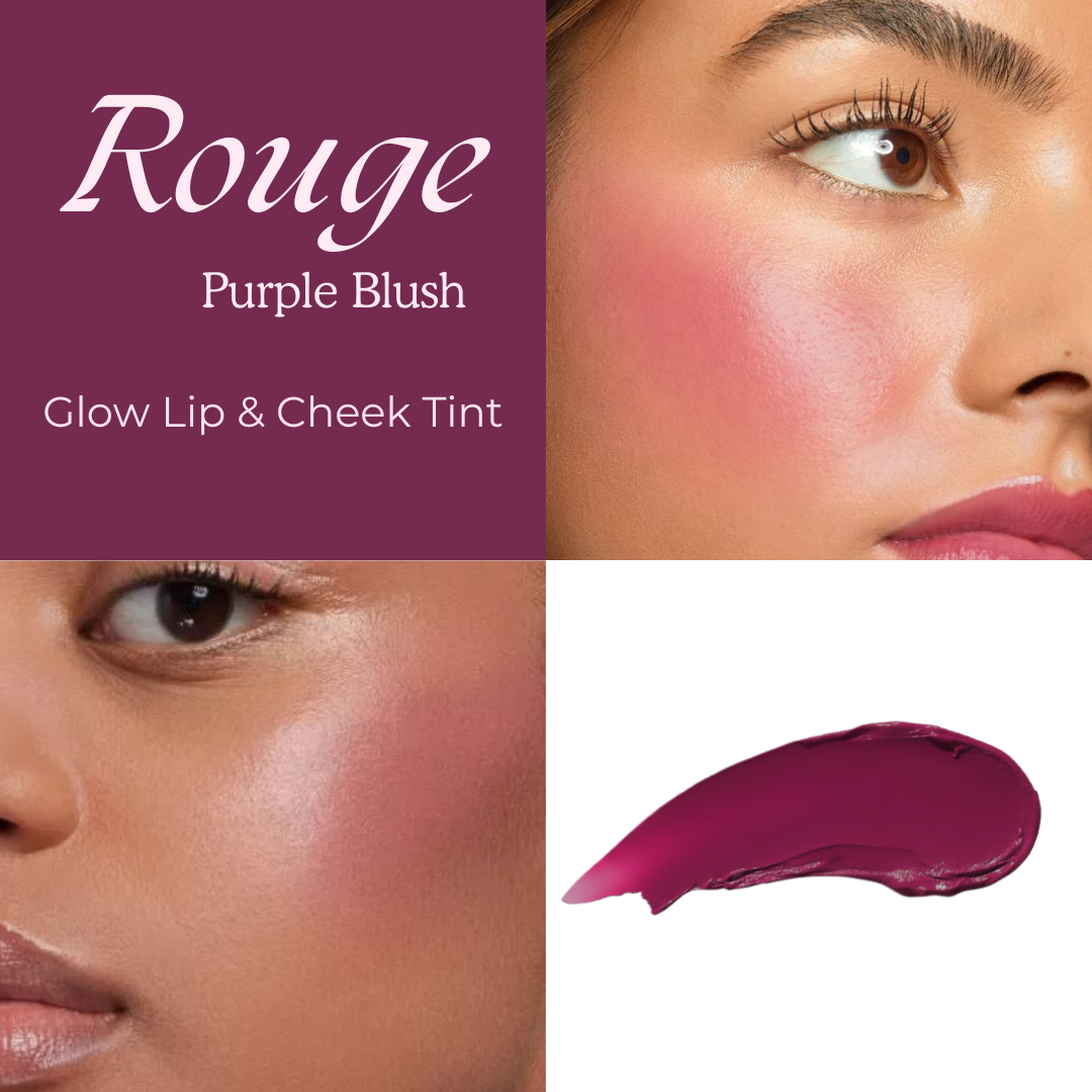 Rouge Purple 3-in-1 Glossy Cream Tint (10gm) - M&U Skin and Beauty