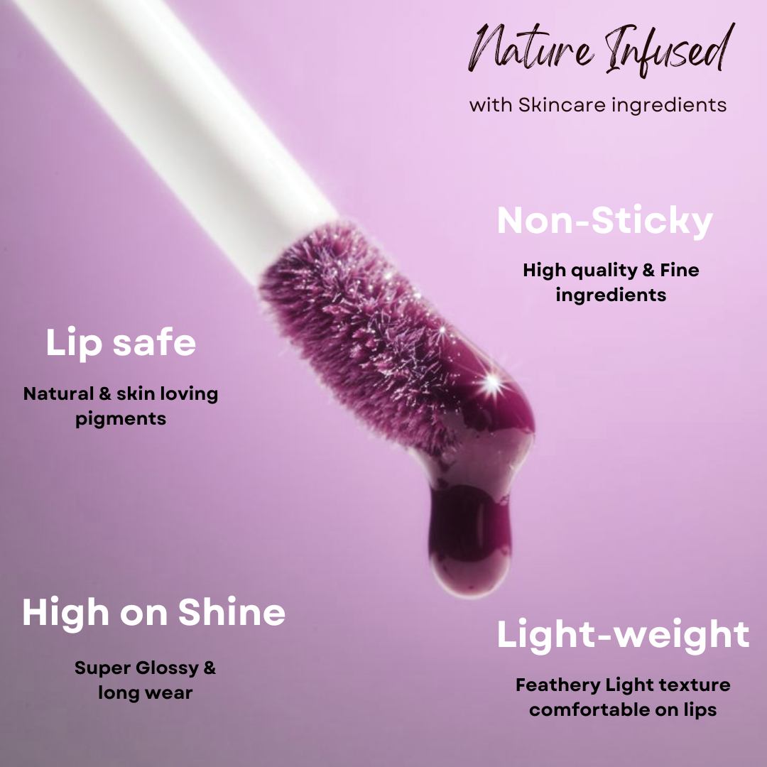 Casual Mauve Lip gloss - M&U Skin and Beauty