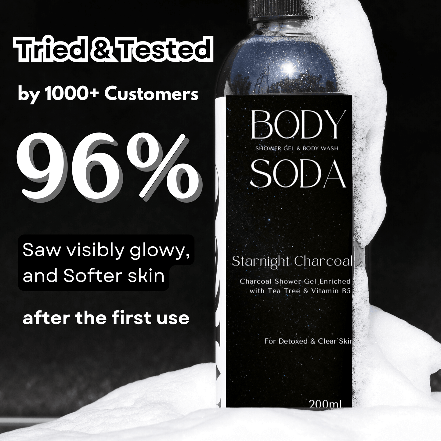 Charcoal Aloe vera body wash combo - M&U Skin and Beauty