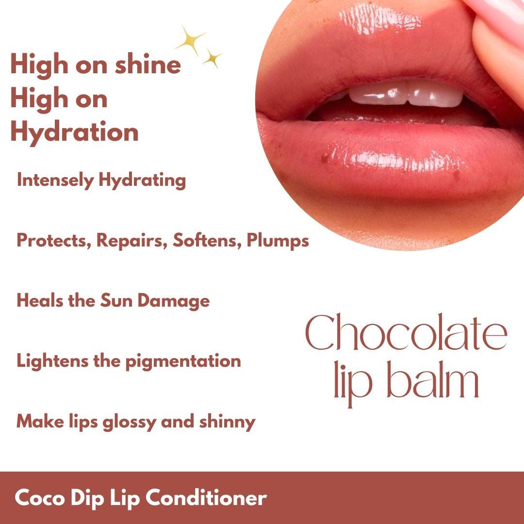 Raspberry & Chocolate Lip Mask For Soft Lips (Pack of 2) - M&U Skin and Beauty