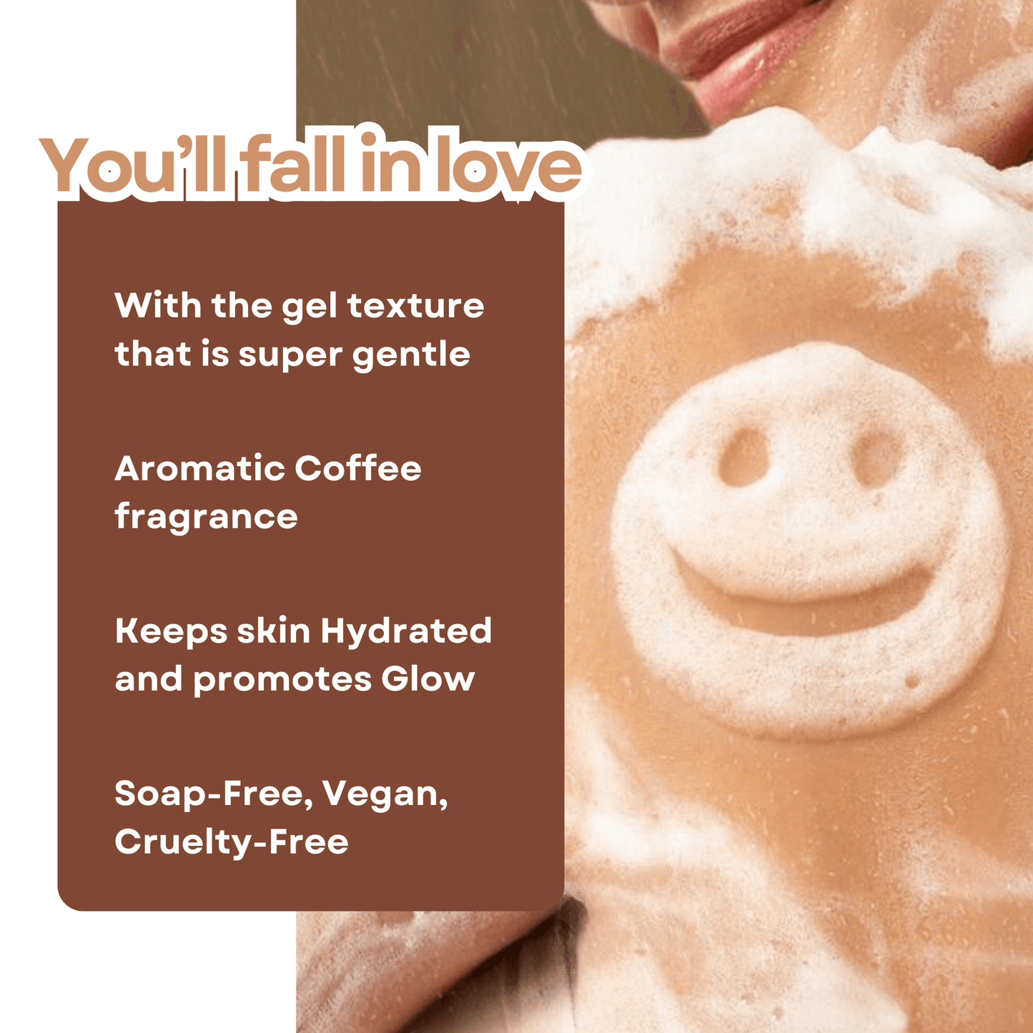 Cafe Brew Coffee Body Wash For Soft Skin - M&U Skin and Beauty