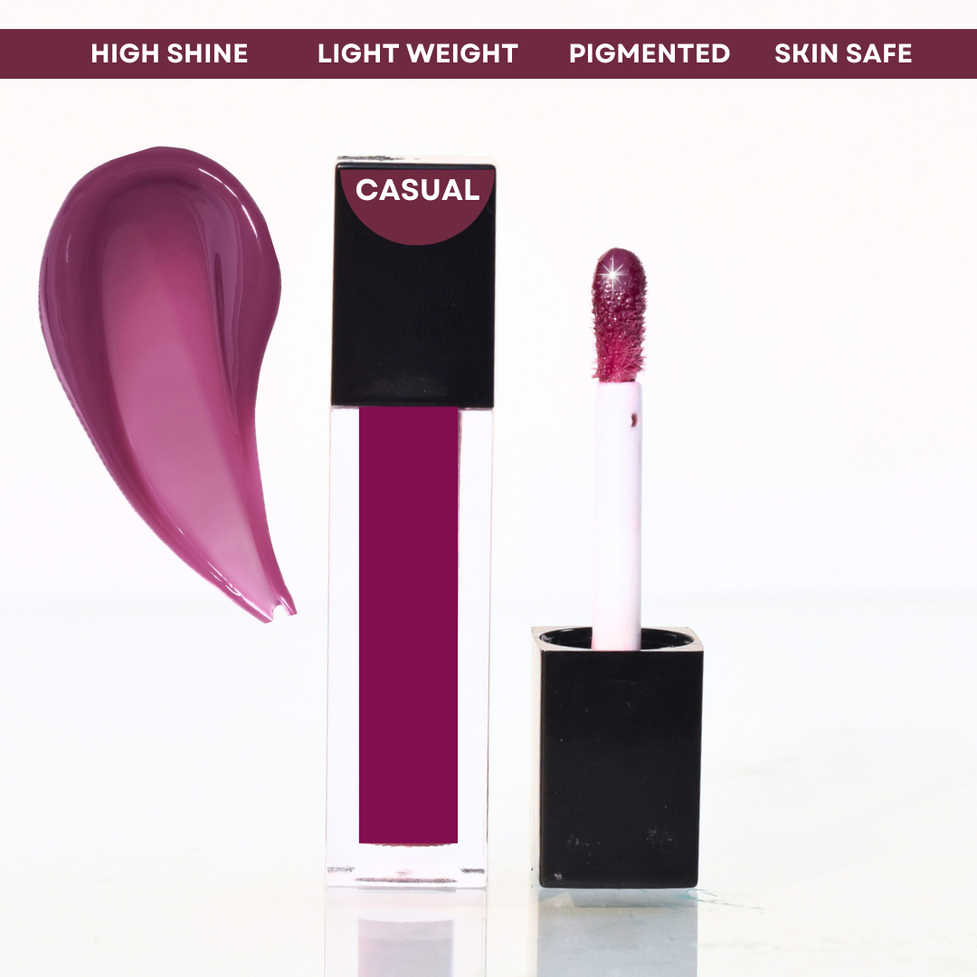 Glossed High Shine Lip Gloss Kit (Set of 4)