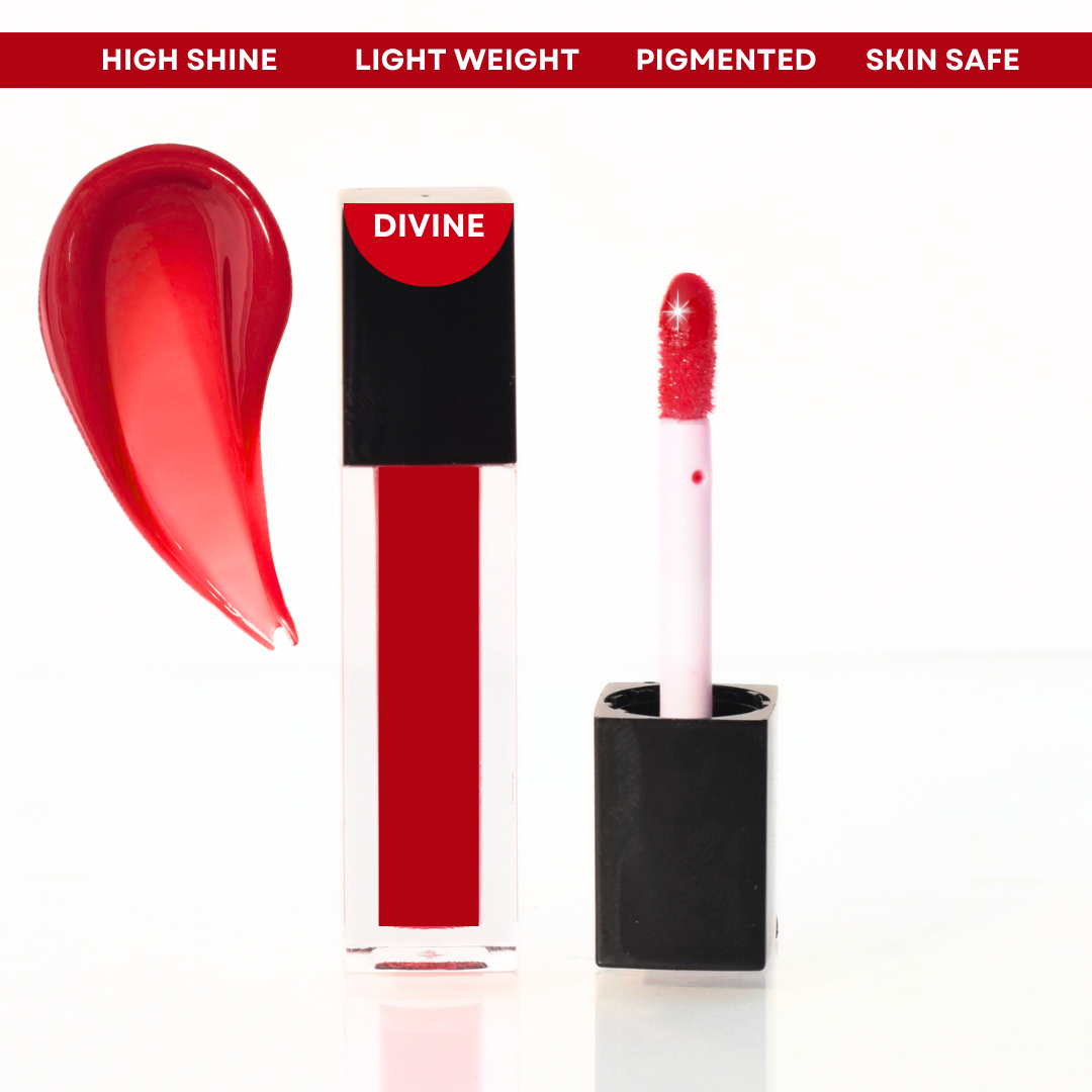Glossed High Shine Lip Gloss Kit (Pack of 4)