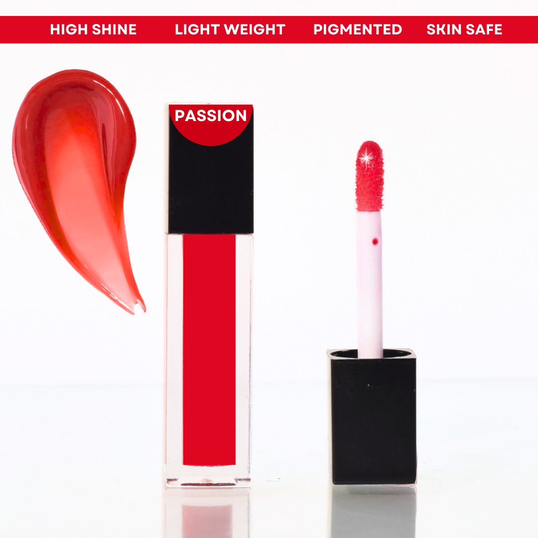 Glossed High Shine Lip Gloss Kit (Set of 4)