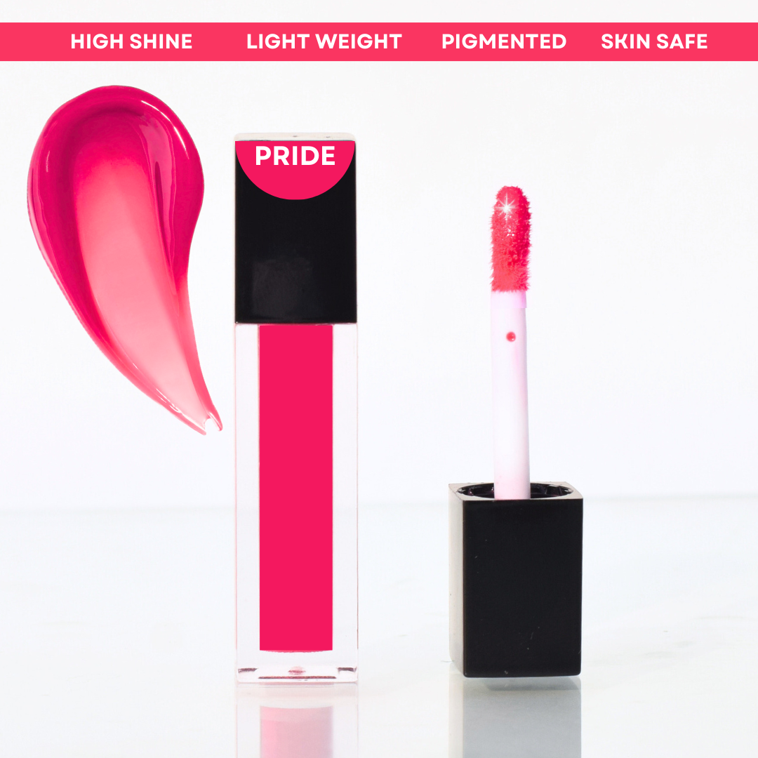 Glossed High Shine Lip Gloss Kit (Set of 4)