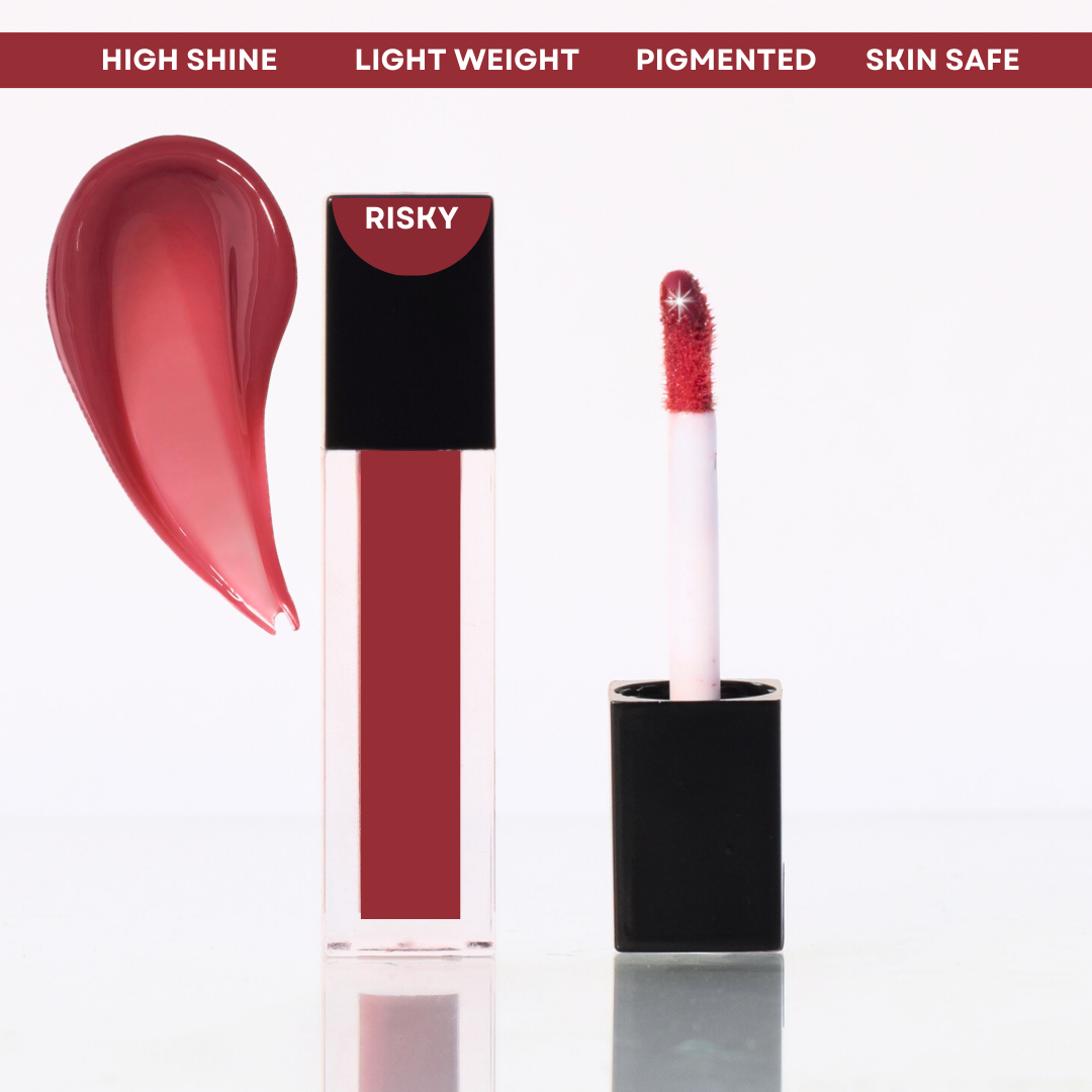 Glossed High Shine Lip Gloss Kit (Set of 4)