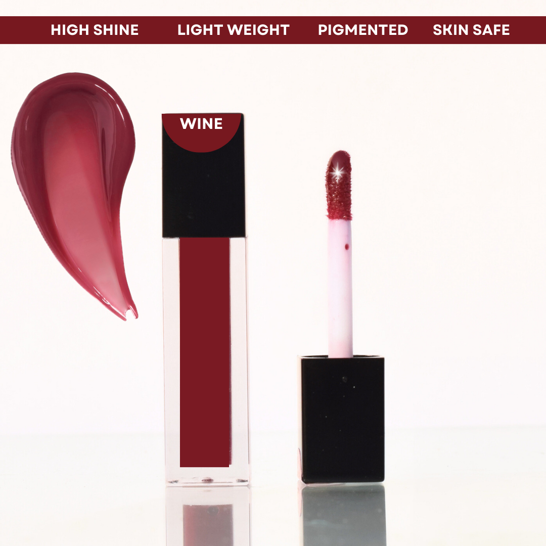 Glossed High Shine Lip Gloss Kit (Pack of 4)