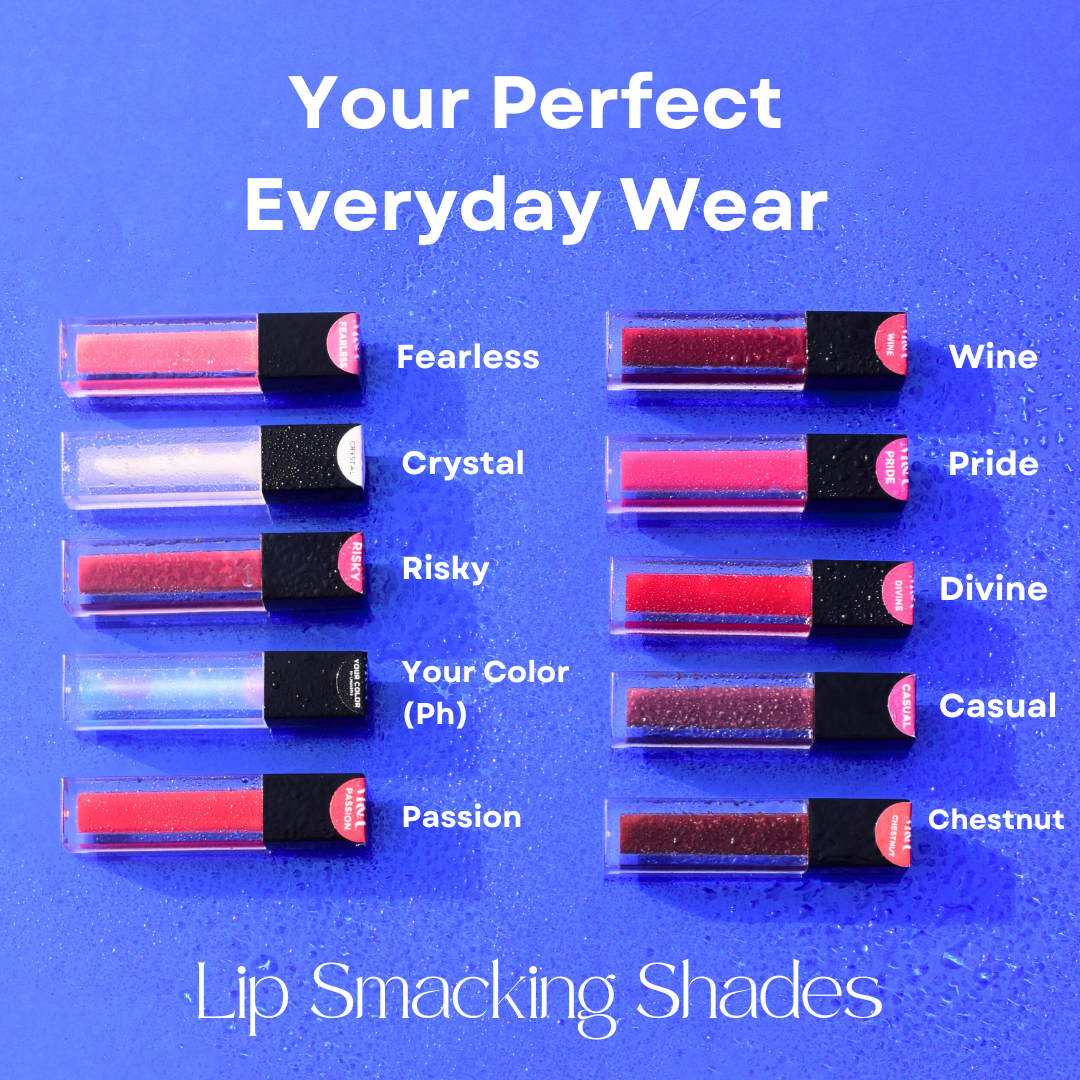 Glossed High Shine Lip Gloss Kit (Set of 4)