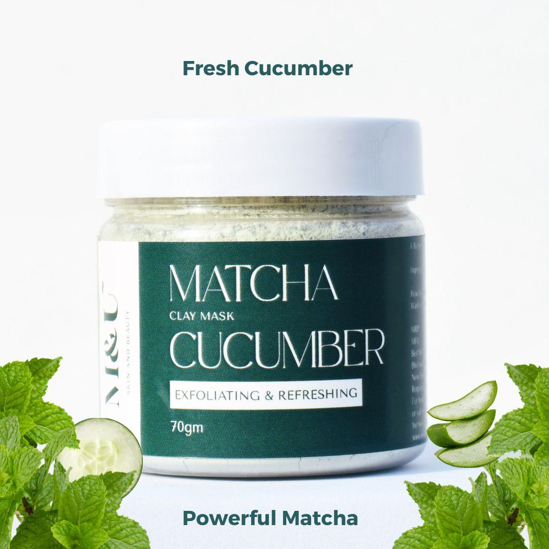 Charcoal & Matcha Face mask (Pack of 2) - M&U Skin and Beauty