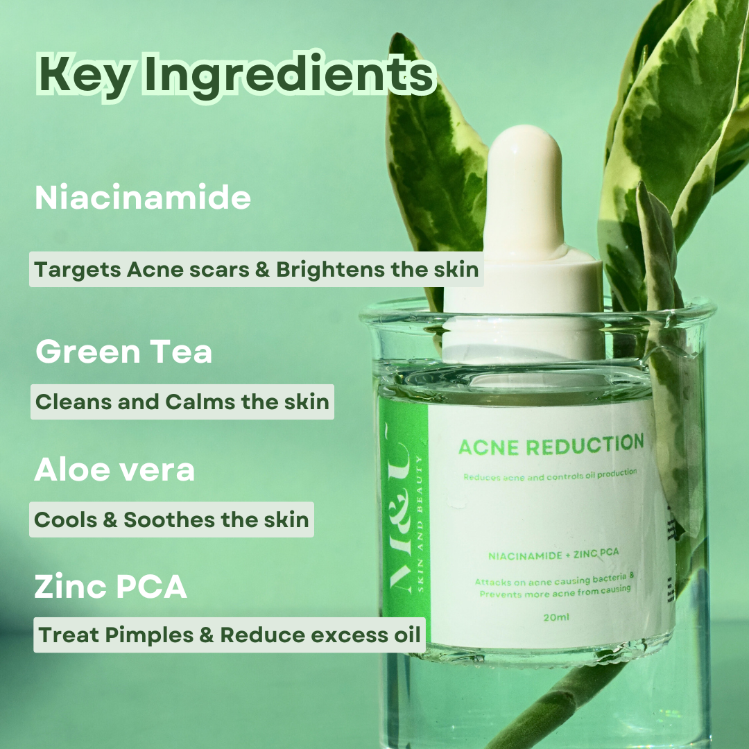Acne Reduction Combo for oily skin (Pack of 3) - M&U Skin and Beauty
