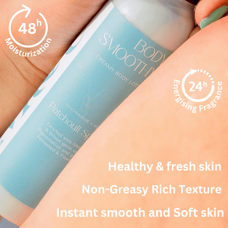 Patchouli Spark Creamy Body Lotion For Cool and Fresh Skin - M&U Skin and Beauty