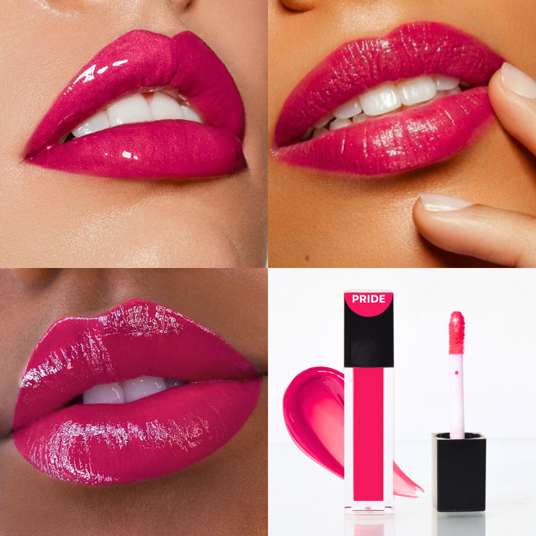 Pride Magenta Hot Pink Lip Gloss