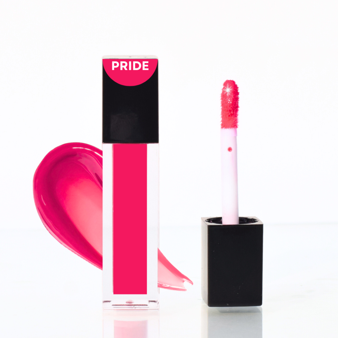 Pride Magenta Hot Pink Lip Gloss - M&U Skin and Beauty