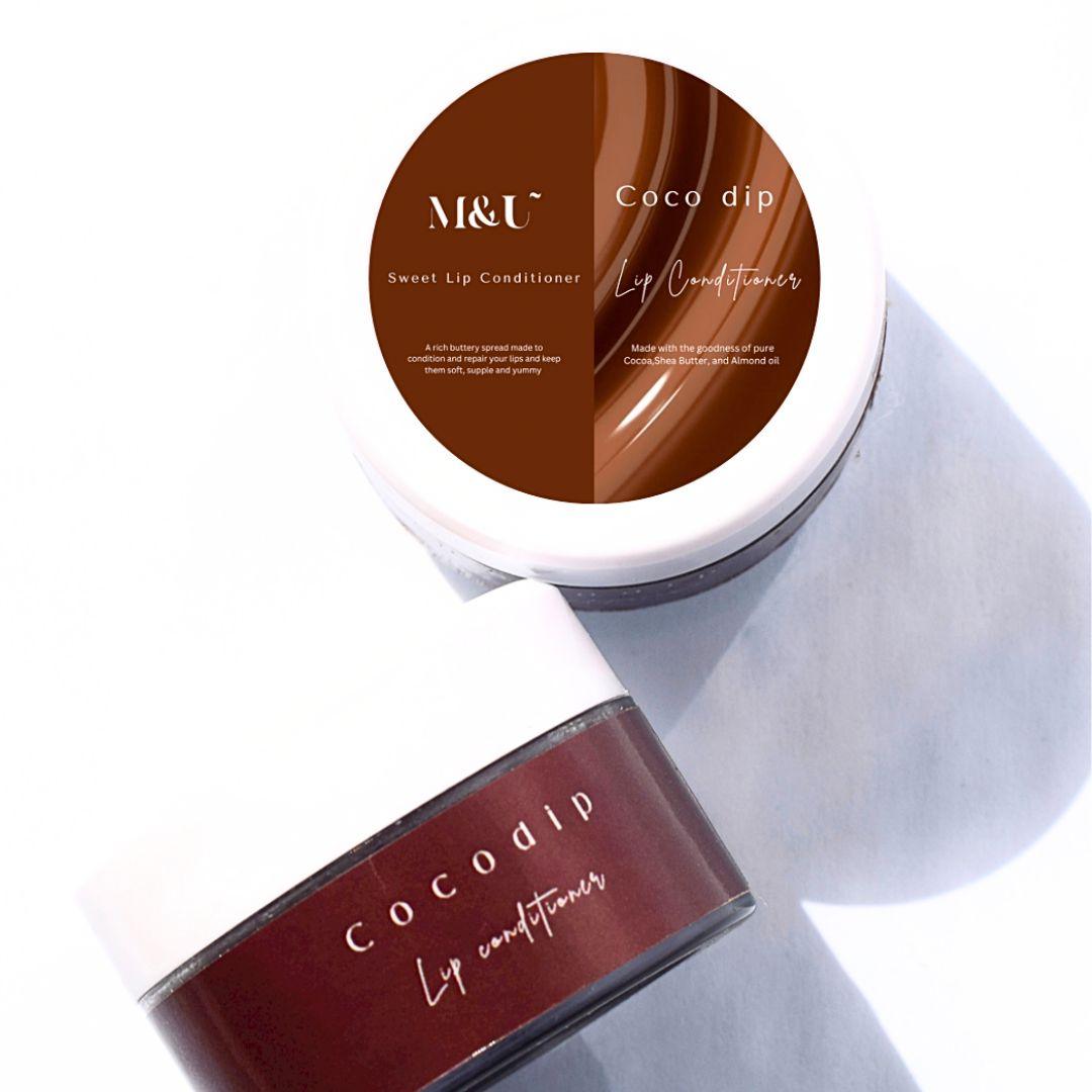 Coco Dip Lip Mask for Soft lips - M&U Skin and Beauty