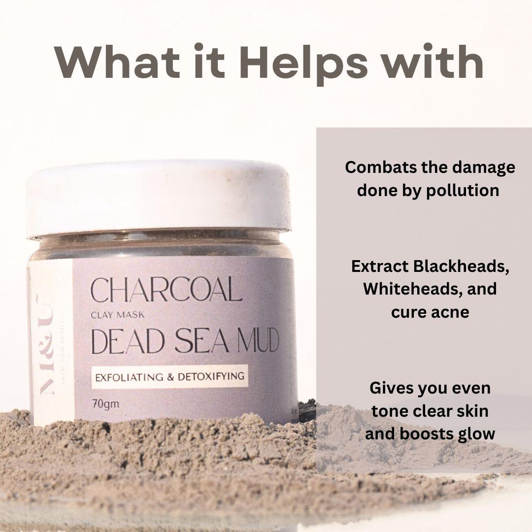 Charcoal & Matcha Face mask (Pack of 2) - M&U Skin and Beauty