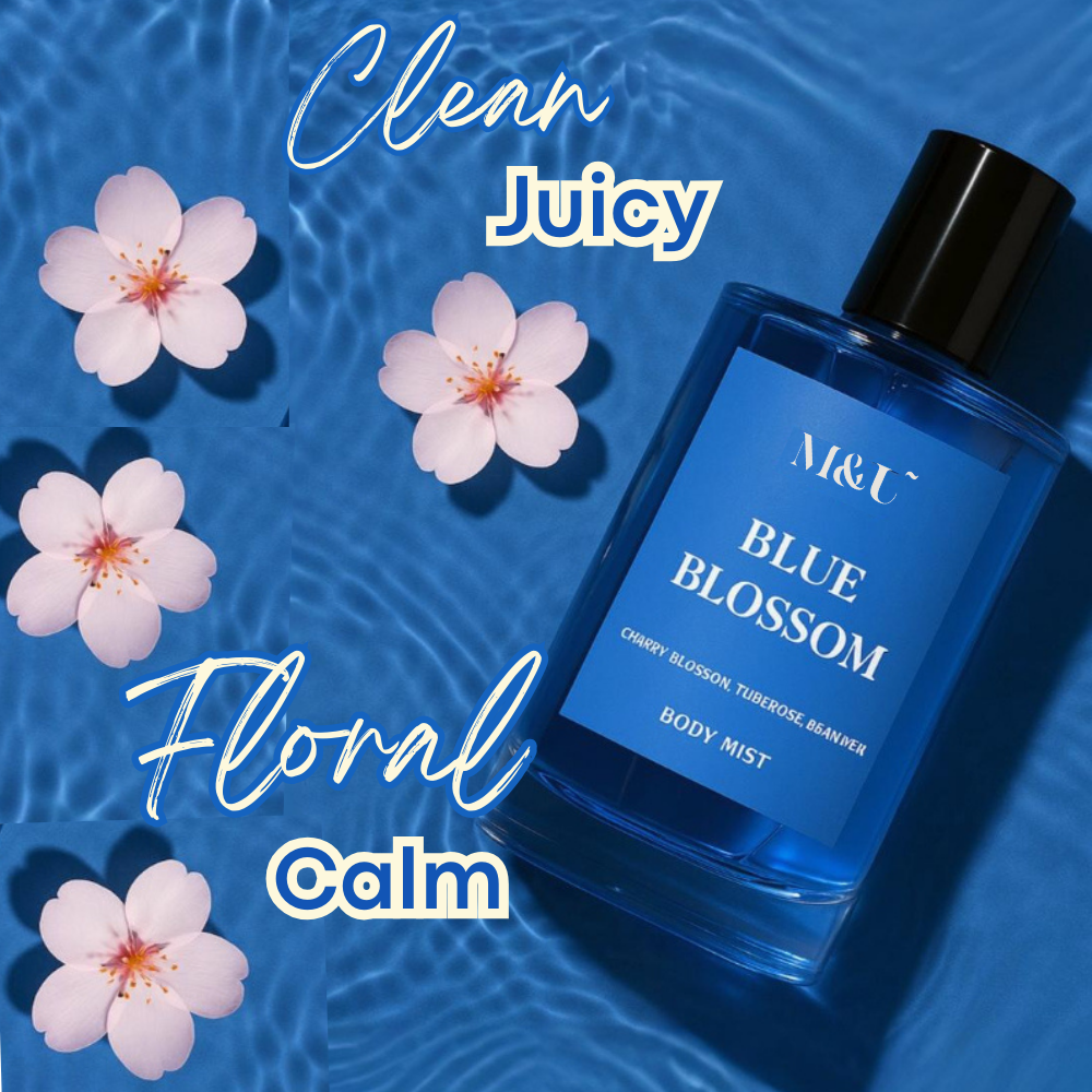 Blue Blossom Fresh Tuberose Body Mist - M&U Skin and Beauty