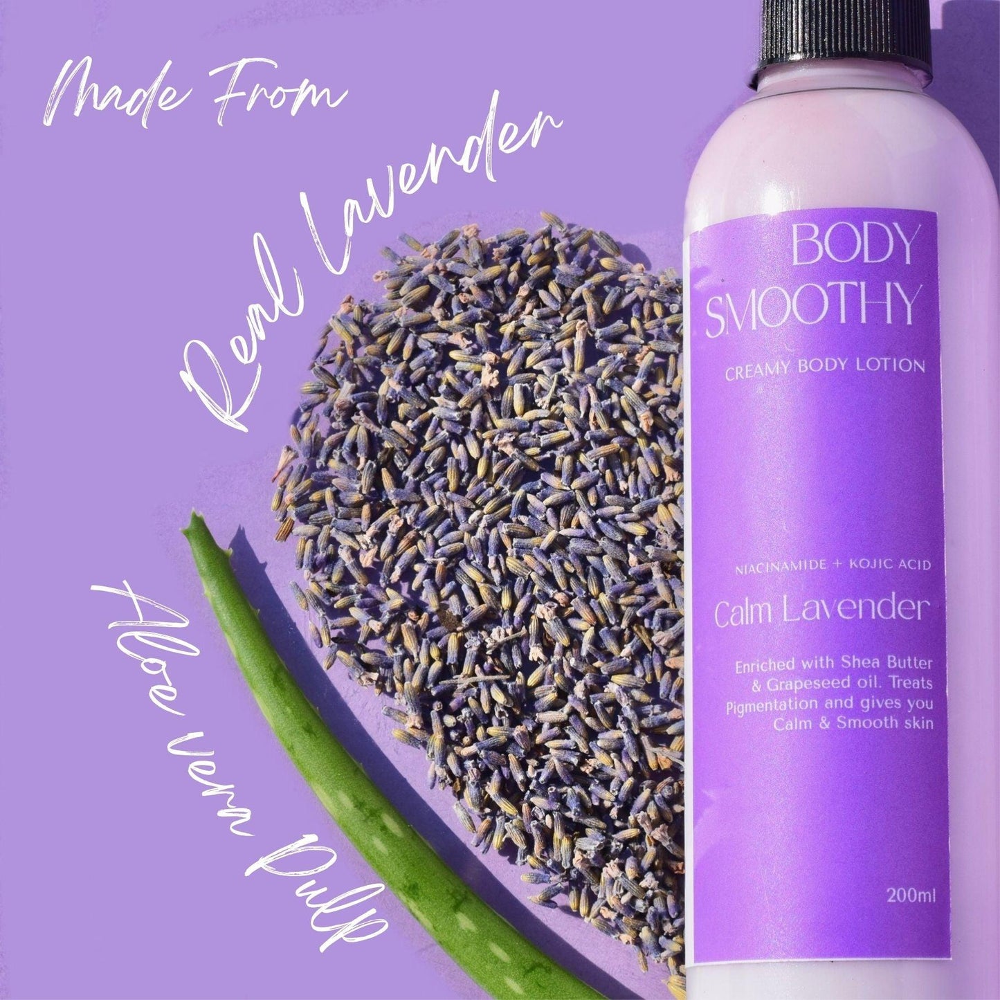 Strawberries, Lavender, & Coffee Creamy Body Lotion Trio - M&U Skin and Beauty