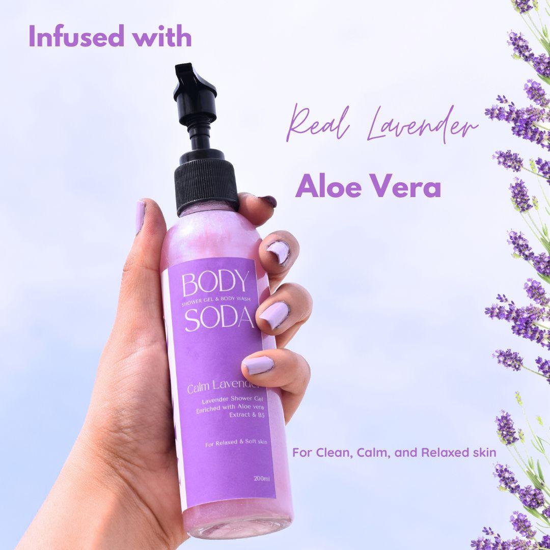Calm Lavender Body Wash For Relaxed Skin - M&U Skin and Beauty