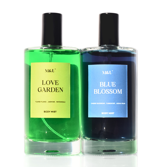 Love Garden Blue Blossom Body Mist (Pack of 2)
