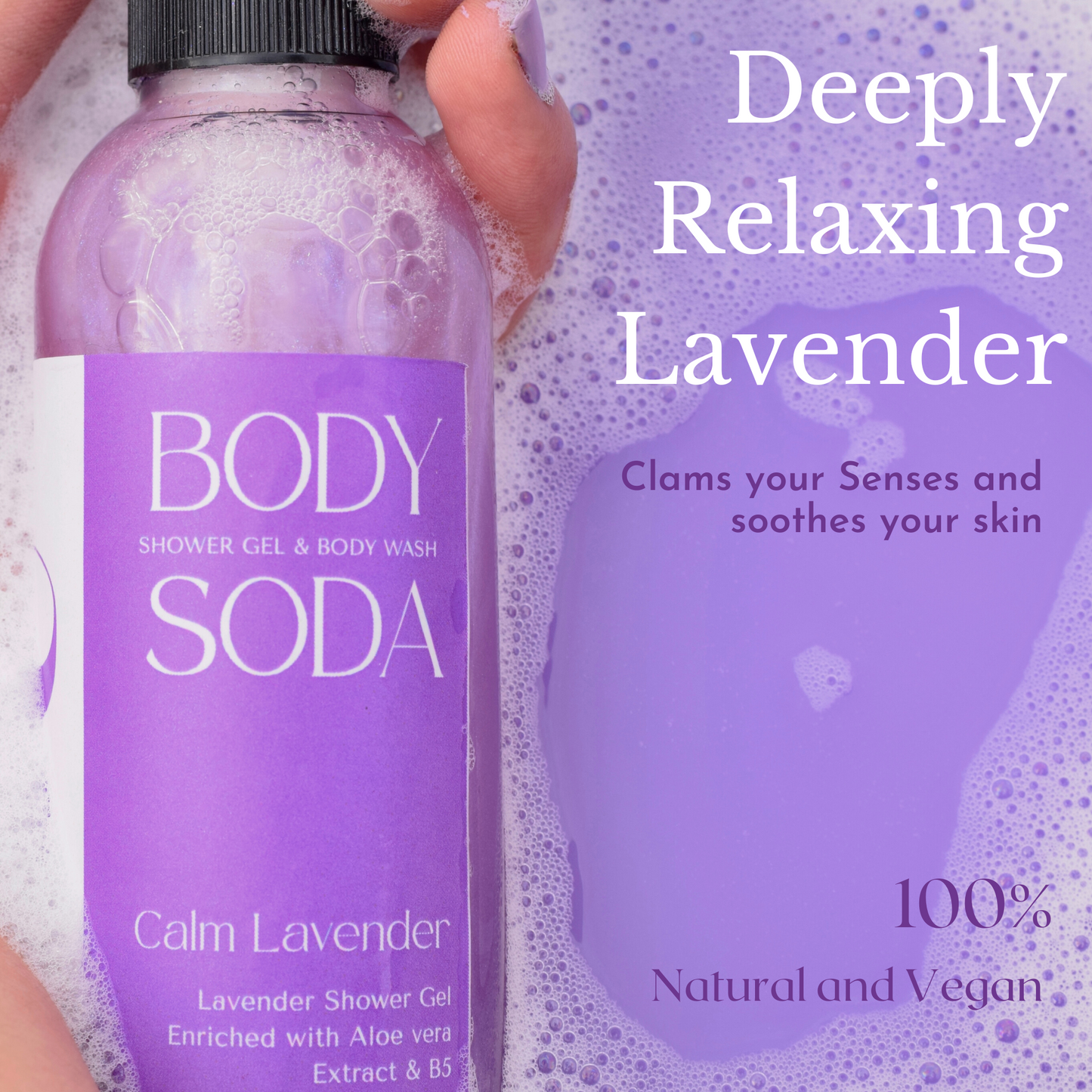 Calm Lavender Body Wash For Relaxed Skin