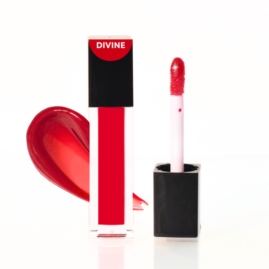 Divine Deep Red Lip Gloss