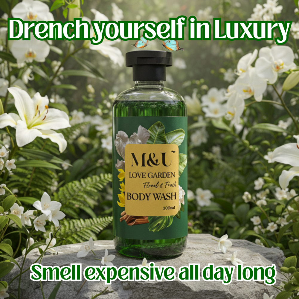 Love Garden Luxury Perfume Body Wash (Fresh & Floral 300ml)