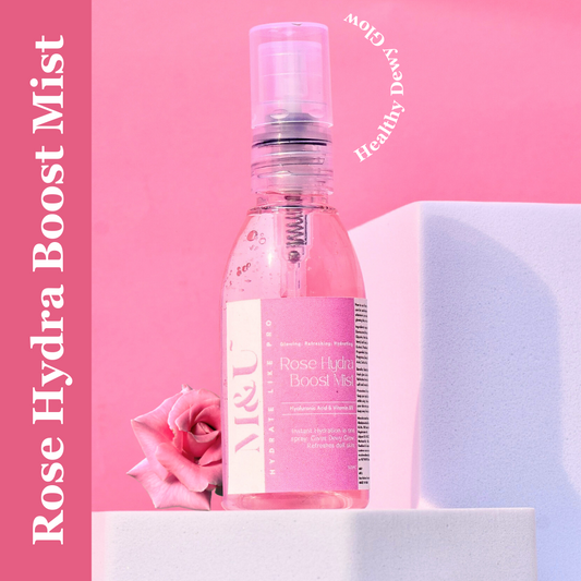 Mini Rose Hydra Boost Face Mist For Plump Skin