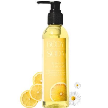 Refreshing Lemon Body Wash for Clear Skin