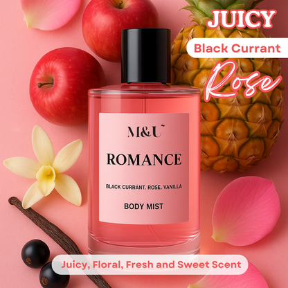 Fresh, Fruity, Floral Fragrance Body Mist (Pack of 3)