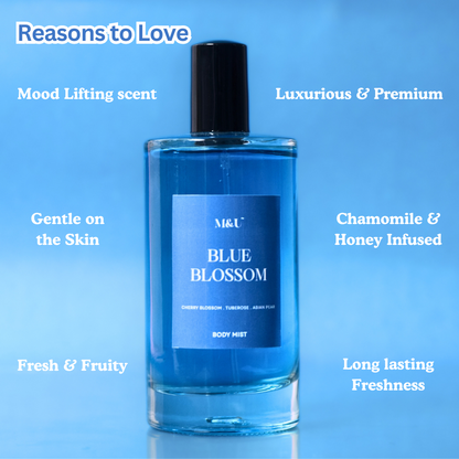 Love Garden Blue Blossom Body Mist (Pack of 2)