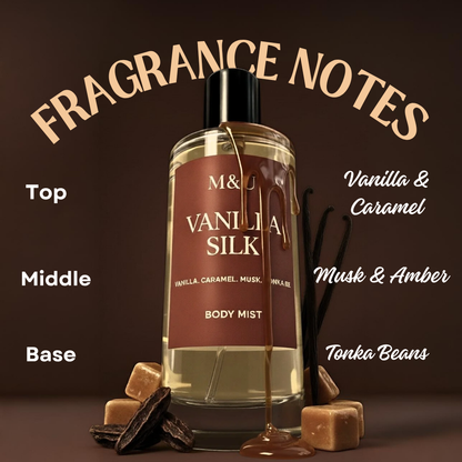 Vanilla Silk Body Mist