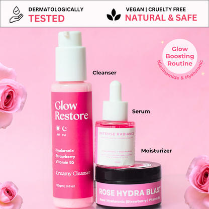 Creamy Cleanse & Moisturising Glow Combo 3