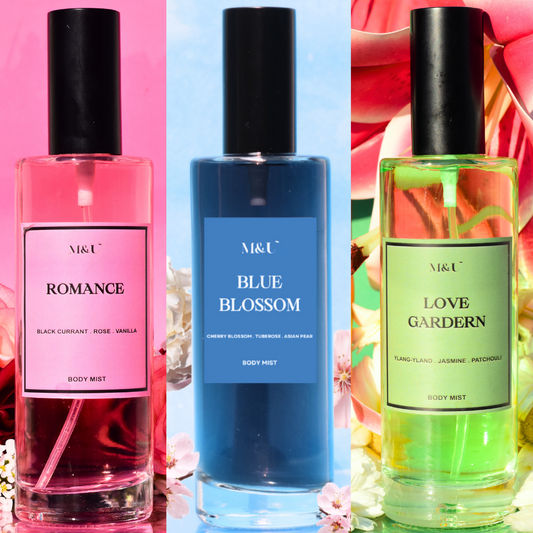 Fresh, Fruity, Floral Fragrance Body Mist (Pack of 3)