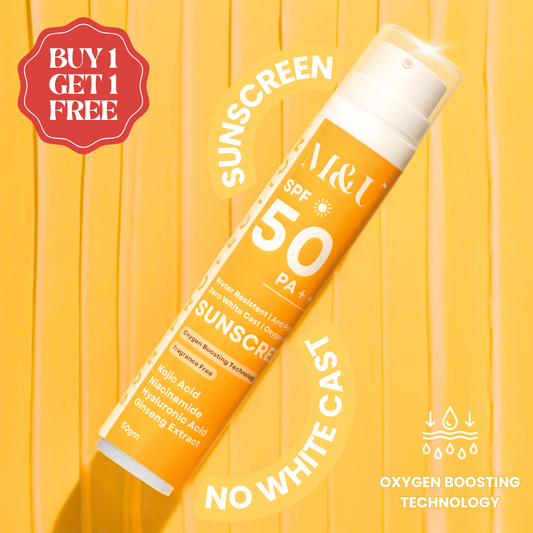 Sun Protection SPF 50+++ Oxygen Boosting Sunscreen with Ginseng & Ceramides