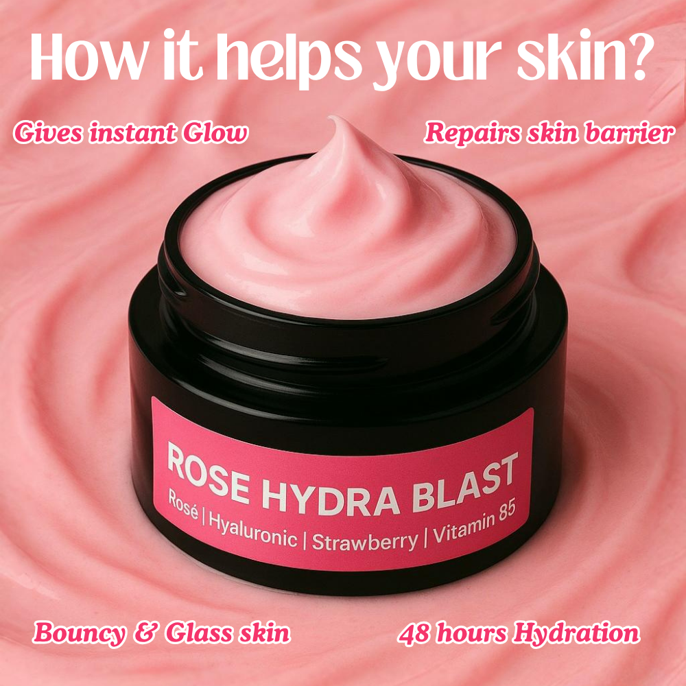 Rose Hydra Blast Moisturizer with Hyaluronic