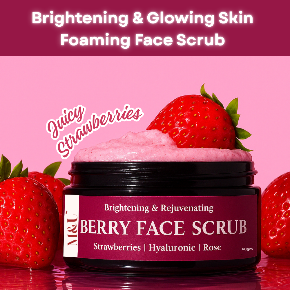 Sugar Rush Berry Foaming Face Scrub