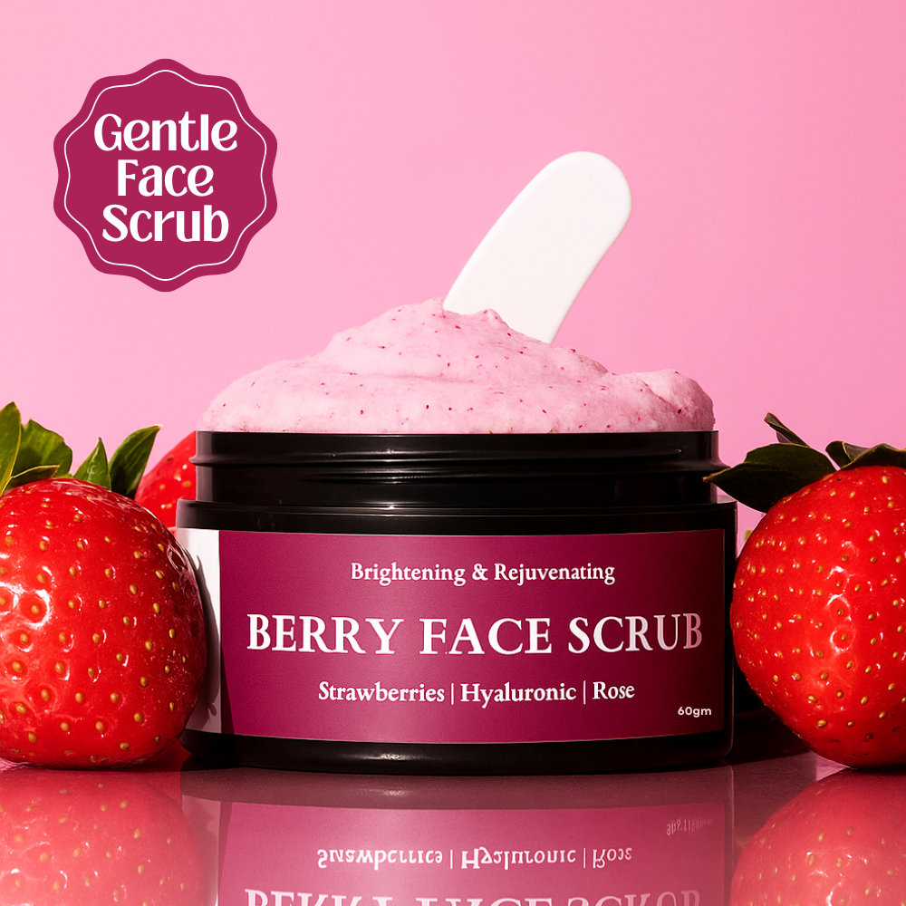 Sugar Rush Berry Foaming Face Scrub