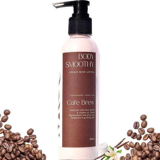 Cafe Brew Coffee Body Lotion For Hydration